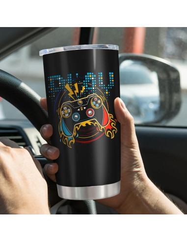 Taza Gamer de Acero Inoxidable 590 ml - Ladyhold
