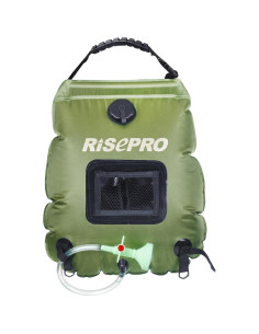 Bolsa de Ducha Solar RISEPRO 20L Calentamiento 45C Camping 2