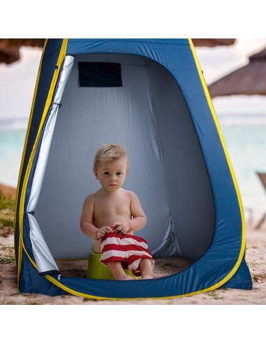 Carpa Pop Up ROPODA 210 cm x 121 cm x 121 cm Gris