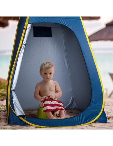 Carpa Pop Up ROPODA 210 cm x 121 cm x 121 cm Gris Carpa Pop Up ROPODA 210 cm x 121 cm x 121 cm Gris