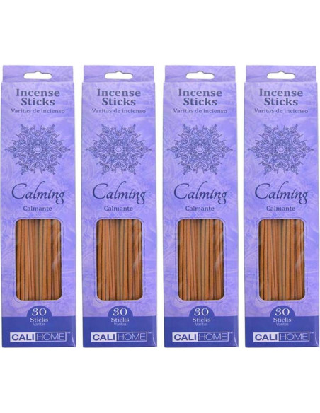 120 Varitas de Incienso Aromaterapia Calmante 289g