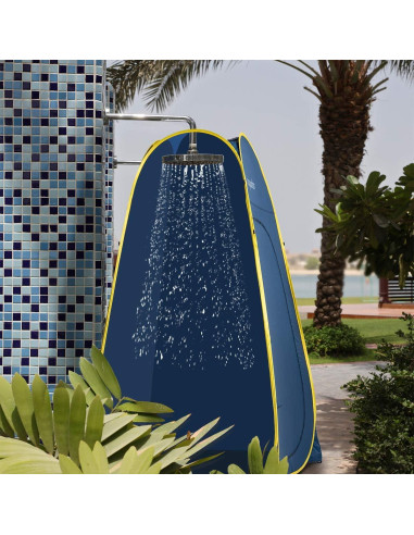 Carpa Pop Up ROPODA 210 cm x 121 cm x 121 cm Gris