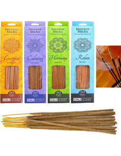 120 Palos de Incienso Aromaterapia 26CB - Calmante y Energizante 2