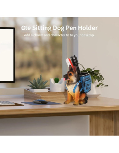 Soporte para Lápices de Perro OMISTAR - Organizador Creativo 9.5cm