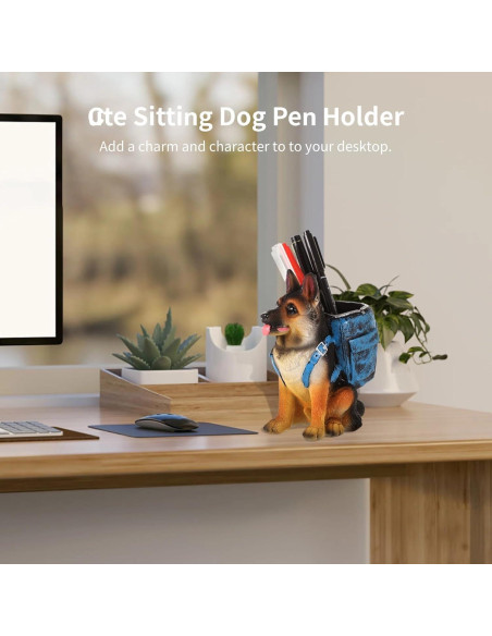 Soporte para Lápices de Perro OMISTAR - Organizador Creativo 9.5cm Soporte para Lápices de Perro OMISTAR - Organizador Creativo 9.5cm