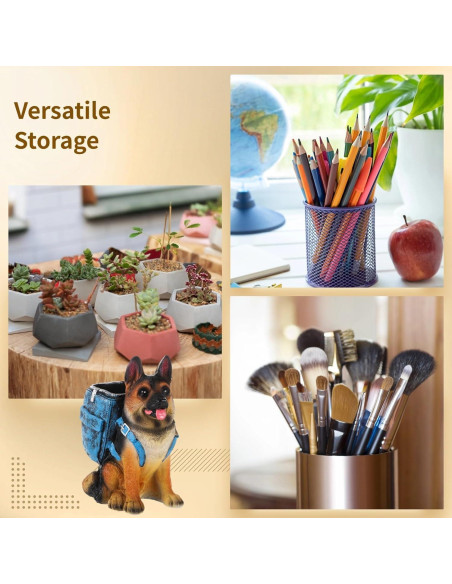 Soporte para Lápices de Perro OMISTAR - Organizador Creativo 9.5cm Soporte para Lápices de Perro OMISTAR - Organizador Creativo 9.5cm