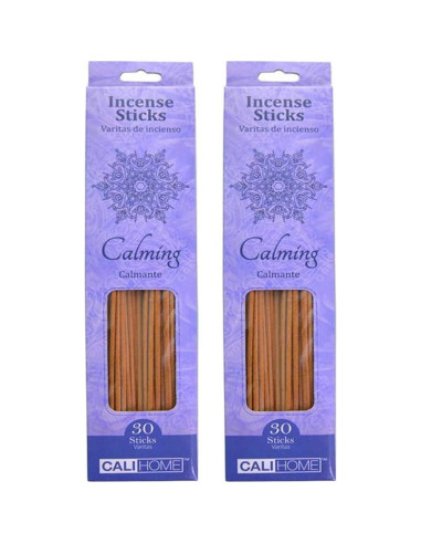 60 Varitas de Incienso Aromaterapia 26CB - Fragancias Calmantes