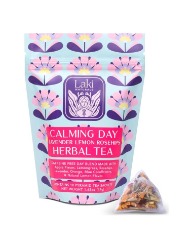 Té de Hierbas Calmante Laki Naturals 46.9 g - 18 Bolsitas