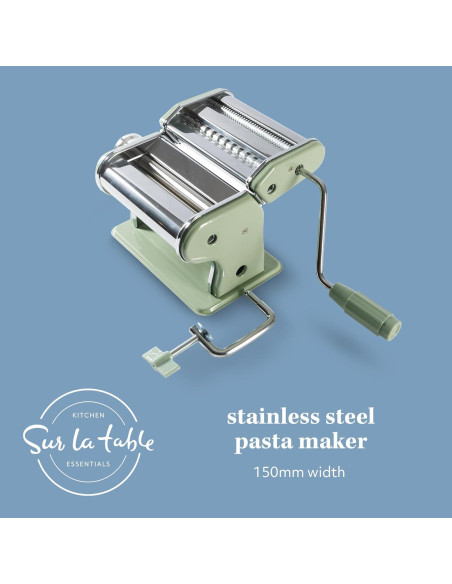 Máquina de Pasta Manual Sur La Table Va Bene - Acero Inoxidable