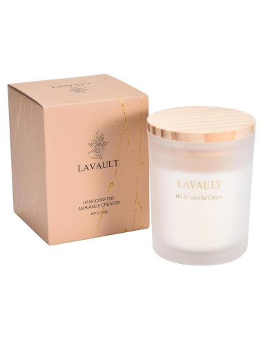 Vela Aromática Grande Lavault Crema de Vainilla 312g