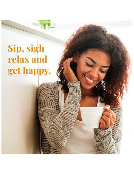 Té de Hierbas Sin Cafeína La República del Té Get Happy 36 Bolsitas