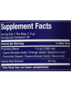 Té de Hierbas La República del Té Zzz's Sin Cafeína 36 Bolsitas 2