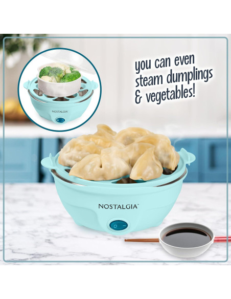 Cocinador de Huevos Nostalgia EC7AQ 7 Huevos Aqua