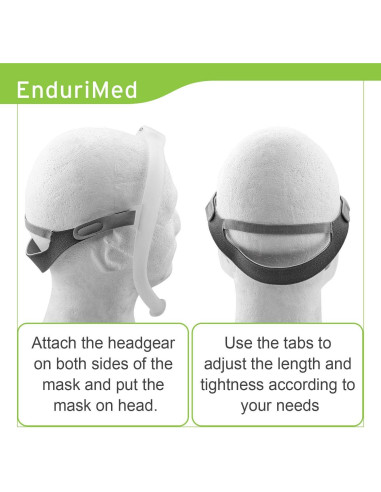 Correa de Cabeza CPAP Dreamwear Endurimed Ajustable 25.4cm