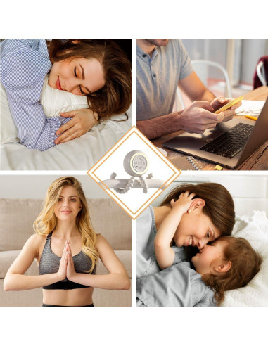 Máquina de Sonido Portátil Easysleep con 30 Sonidos Relajantes