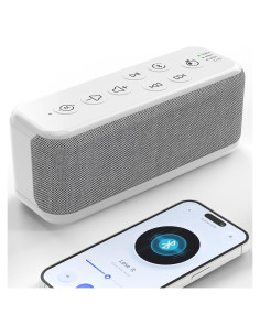 Máquina de Sonido Blanco PPLEE CR1016L con Bluetooth y Batería 3000mAh