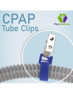 Clip para manguera CPAP Mars Wellness - Paquete de 3 unidades 2