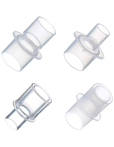 Adaptador de Manguera CPAP Mars Wellness 4 Pack 15mm y 22mm