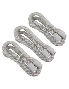 Manguera CPAP Roscoe Medical 1.83m 3 Paquete Flexible Gris