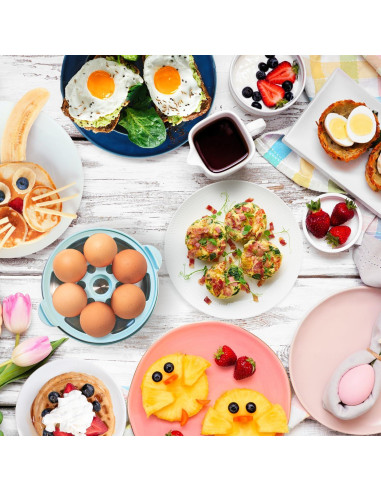 Cocinador de Huevos Nostalgia EC7AQ 7 Huevos Aqua