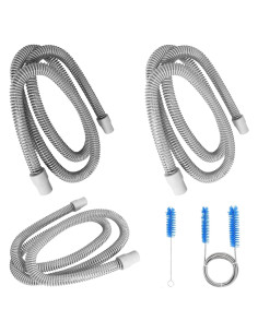Pack de 3 Mangueras de 1.83 m para CPAP LonXFan con Cepillos
