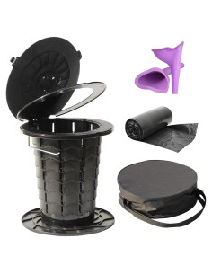 Inodoro Portátil ALEVMOOM Plegable Ajustable 1.27 kg