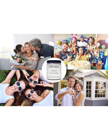 Vela de Soja Aromática 255g - Velas Divertidas - Regalo Amistad Vela de Soja Aromática 255g - Velas Divertidas - Regalo Amistad