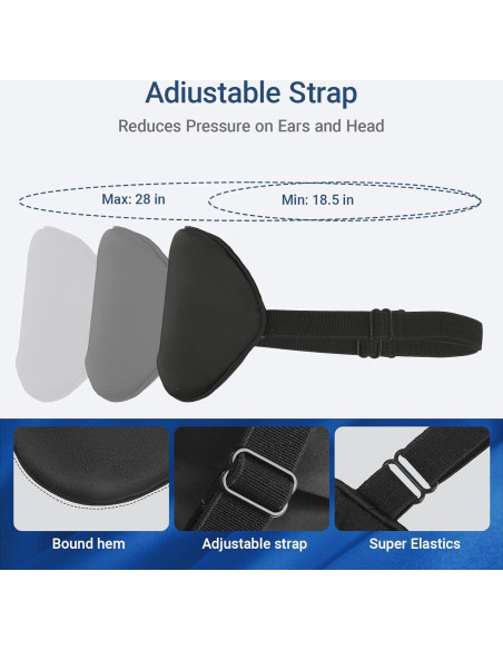 Máscara de Sueño 100% Seda de Morera SEAGEBEL - Ajustable Máscara de Sueño 100% Seda de Morera SEAGEBEL - Ajustable