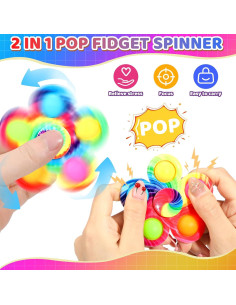 Paquete de 6 Juguetes Fidget WELLVO para Niños 3+ 2