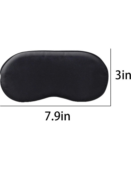 Máscara de Ojos Ajustable Dhwhaem para Sueño y Viaje Máscara de Ojos Ajustable Dhwhaem para Sueño y Viaje