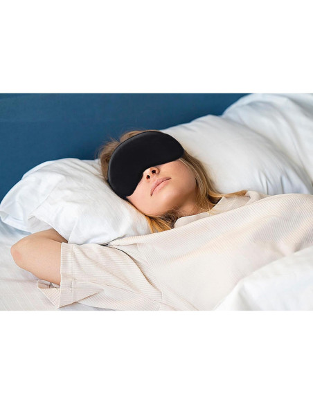 Máscara de Ojos Ajustable Dhwhaem para Sueño y Viaje Máscara de Ojos Ajustable Dhwhaem para Sueño y Viaje