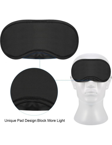 Paquete de 10 Máscaras para Dormir FENGMANG con Almohadilla