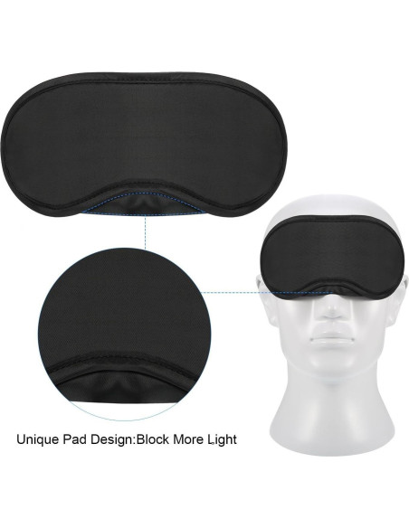 Paquete de 10 Máscaras para Dormir FENGMANG con Almohadilla