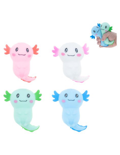 Juguete Sensorial Axolotl Antiestrés Wazibo - 4 Pcs