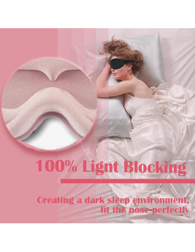 Máscara de dormir 3D para extensiones de pestañas tiabchhiz