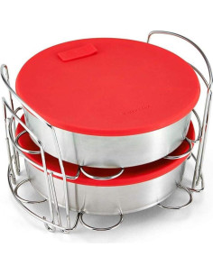 Juego de Cocina 8 Piezas Instant Pot Rojo Compatible 6-8 Qt 2