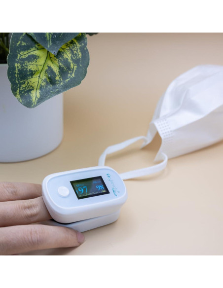 Oxímetro de Pulso Bluetooth OxyKnight - Mide Oxígeno y Pulso