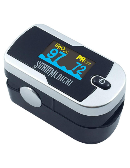 Oxímetro de Pulso Santamedical SM-1100S con Pantalla OLED