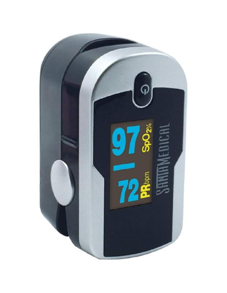 Oxímetro de Pulso Santamedical SM-1100S con Pantalla OLED