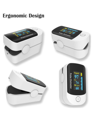 Oxímetro de Pulso Hunan Accurate, Monitor de Oxígeno SpO2