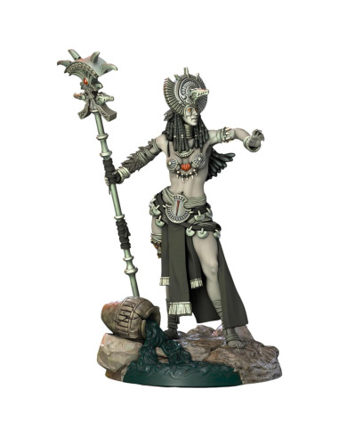 Miniaturas Sin Pintar TYL Bahiti Mun 32mm - Combo de 4