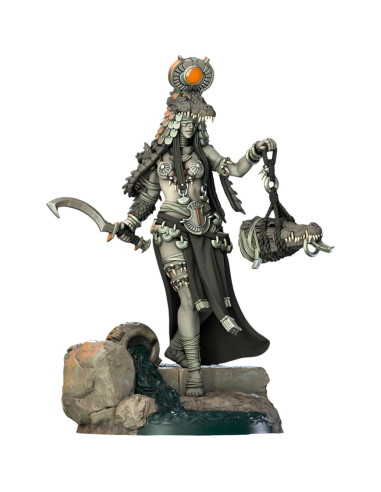 Miniaturas Sin Pintar TYL Bahiti Mun 32mm - Combo de 4