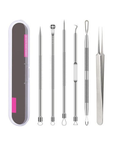 Kit de Herramientas para Espinillas BLAAROOM 6 Piezas Acero Inoxidable