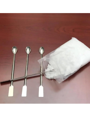 Juego de 10 Espátulas de Acero Inoxidable CRZQXOUR para Laboratorio