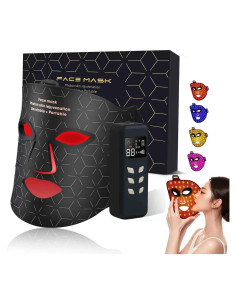 Máscara de Terapia de Luz Roja y Azul Supersred - Cuidado Facial
