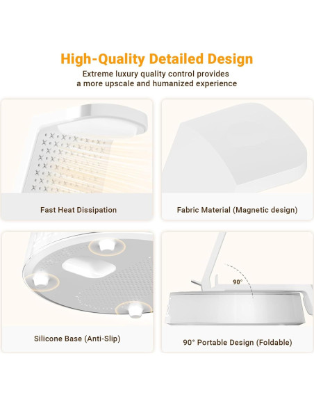 Reloj Despertador Inalámbrico FREEFISH con Carga para iPhone