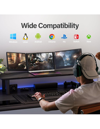 Extensor de Pantalla Portátil Kasorey T2Pro 14" FHD 1080P