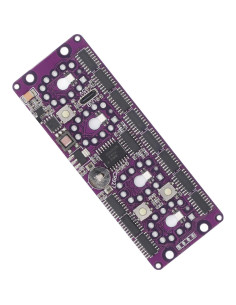 Placa de Circuito Reloj Nixie Fosa 12/24 Horas 5V 2A 2