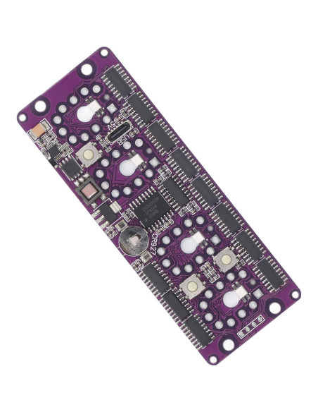 Placa de Circuito Reloj Nixie Fosa 12/24 Horas 5V 2A