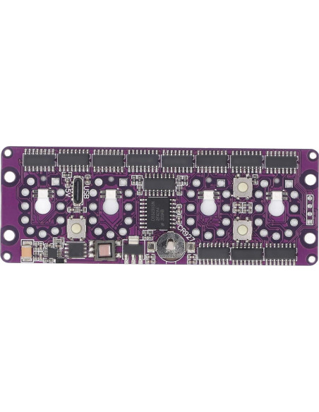 Placa de Circuito Reloj Nixie Fosa 12/24 Horas 5V 2A